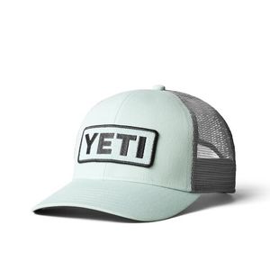 Yeti Logo Badge Truckr Hat Ice Mint