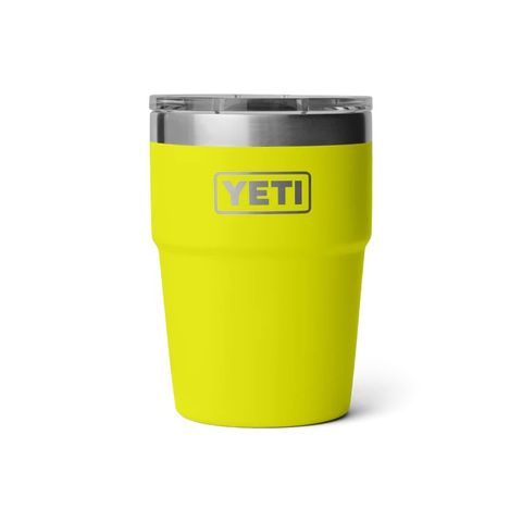 Yeti Rambler Stackable Cup 16 oz - Firefly Yelllow LTD Edition