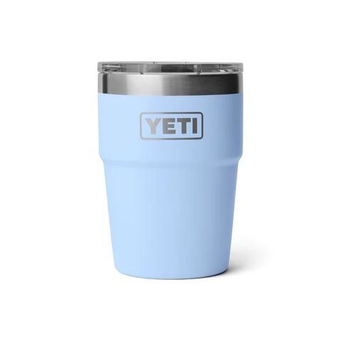 Yeti Rambler Stackable Cup 16 oz - Big Sky Blue LTD Edition