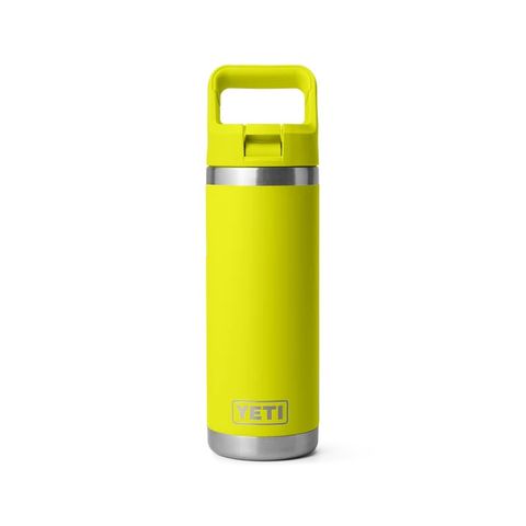 Yeti Rambler Straw Bottle 18oz - Firefly Yellow LTD Edition