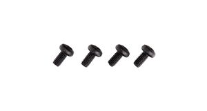 Rhino M6 X 12 Pan Head Screw Blk (bp 4)