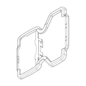 Thule Rear Mounting Plate Gasket 599 1c