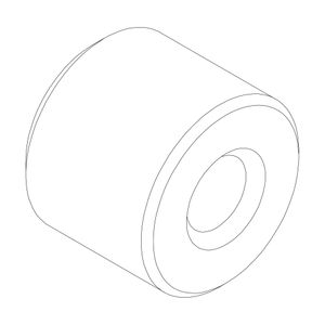 Thule 599  Round Cylinder Nut 590 1c