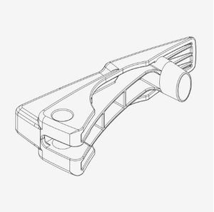 Thule 599  Non-locking Front Lever