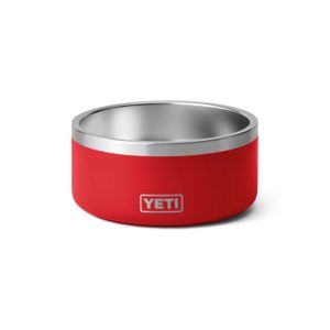 Yeti Boomer 4 Dog Bowl Rescue Red