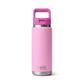 Yeti Rambler Straw Cap Bottle 26oz - Power Pink/Wildflower LTD Edition