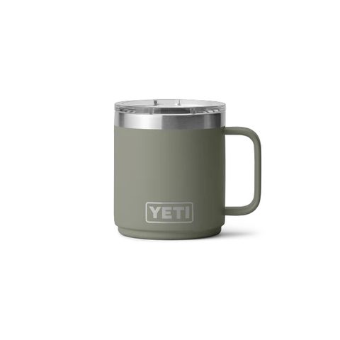 Yeti Rambler&reg; 10 oz (296 ml) Stackable Mug with Durasip&trade; ceramic lining - Pampa Green