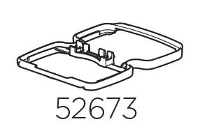 Thule 598 Rear Plate Gasket (52673)