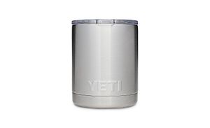 Yeti Rambler 10oz Lowball S/steel W/lid