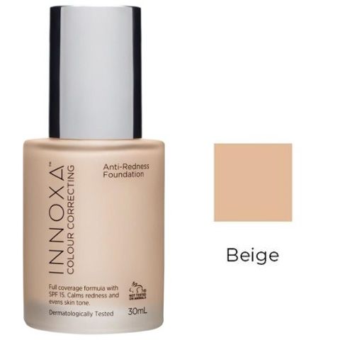 INNOXA ANTI-REDNESS FOUNDATION - Beige 30ml