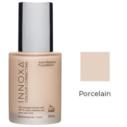 INNOXA ANTI-REDNESS FOUNDATION - Porcelain 30ml