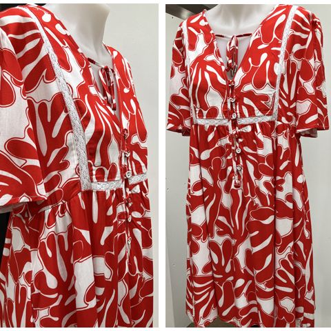 H0921Y SIENNA REEF DRESS (SIZE 8)