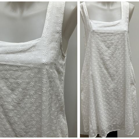 H0526X FRANKIE DRESS: WHITE (SIZE 8)