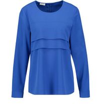 GERRY WEBER 160006 PLEATED TOP ROYAL BLUE