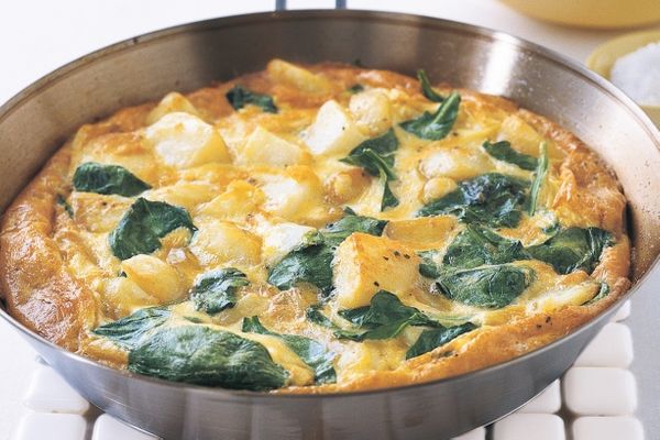 Potato & Silverbeet Tian