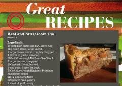 Beef & Mushroom Pie Recipe