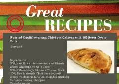 Recipe Caulieflower calzone