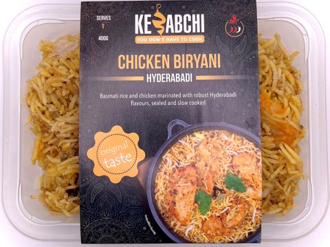 Kebabchi Chicken Biryani 400g