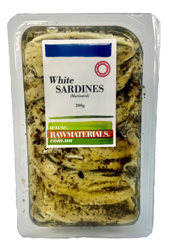 Raw Materials White Sardines 200g