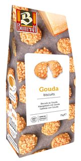 Buiteman Gouda Cheese Biscuits 75g