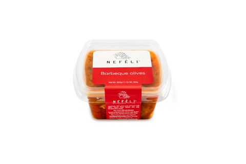 Nefeli Barbeque Olives Deli Cup 300g