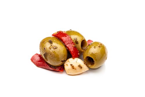 Nefeli Olives Garlic & Red Ppr Dcup 120g