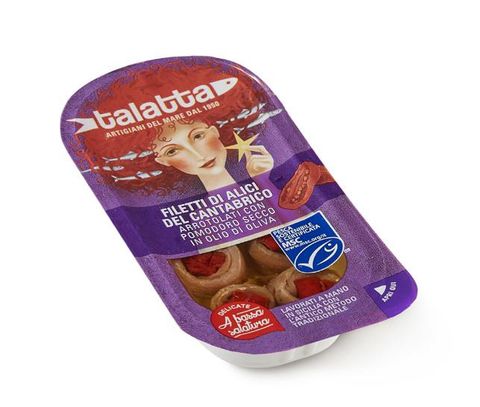 Talatta Anchovies with Sundried Tomato 40g