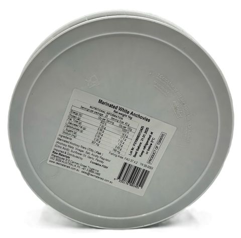 Raw Materials White Anchovies 1kg