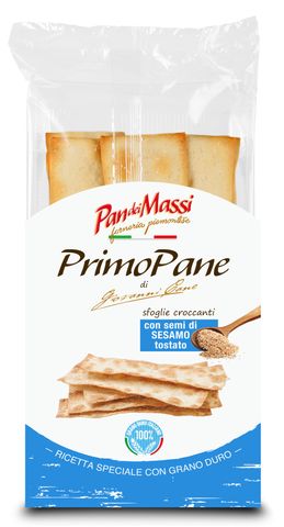 Pan dei Massi Flat Bread Sesame 140g