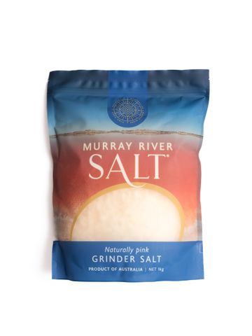 Murray River Grinder Salt 1kg Pouch