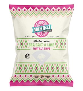 Mehiko White Corn Chip Salt & Lime 150g