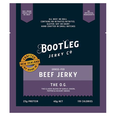 Bootleg Beef Jerky the OG 40g