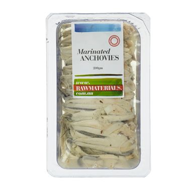 Raw Materials White Anchovies 200g