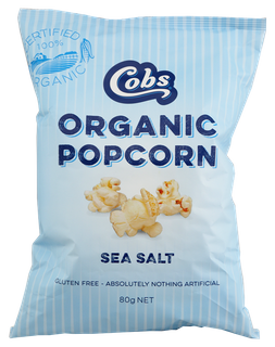 Cobs ORG Sea Salt (12x80g)