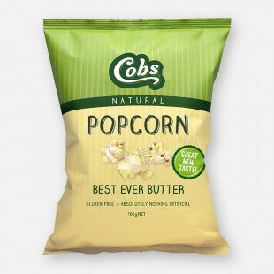 Cobs Best Ever Butter Popcorn (12x100g)