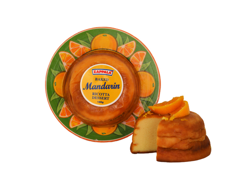 Zappala Baked Mandarin Ricotta 180g