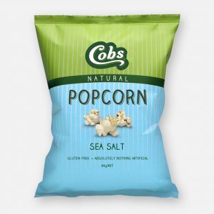 Cobs Natural Sea Salt (12x20g)