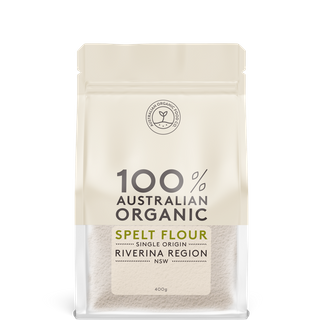 AOFC White Spelt Flour 400g