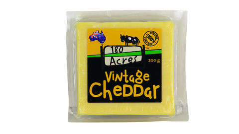 180 Acres Vintage Cheddar 200g
