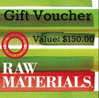 Raw Materials Gift Voucher $150