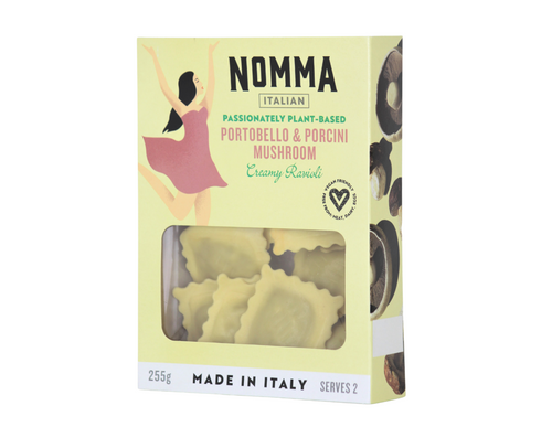 NOMMA Portobello & Porcini Ravioli 255g