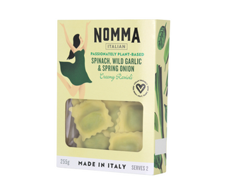 NOMMA Spinach & Garlic Ravioli 255g