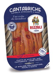 Rizzoli Cantabrian Anchovy/Chil Pep 40g