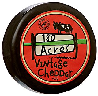 180 Acres Vintage Wax Cheddar 150g
