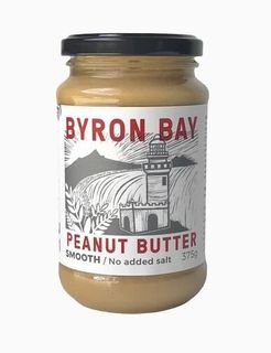 B/Bay Smooth Unsalted Peanut Butter 375g