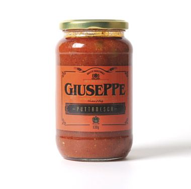 Giuseppe Pasta Sauce Puttanesca 530g