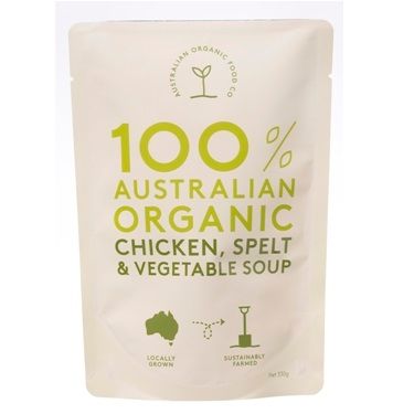 AOFC Chicken Spelt & Vegetable Soup 330g