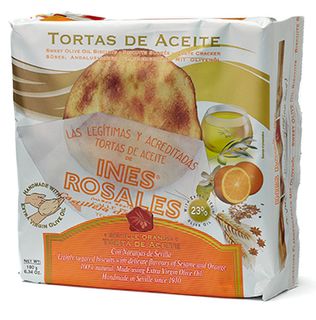 Ines Rosales Seville Orange Tortas 180g