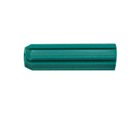 25mm x 7mm Green Wall Plug /100pk