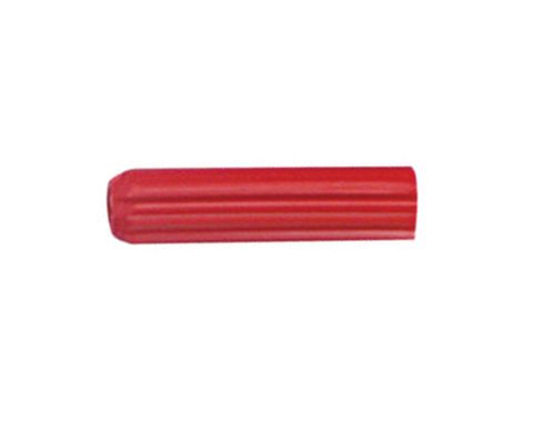 25mm x 6mm Red Wall Plug /100pk